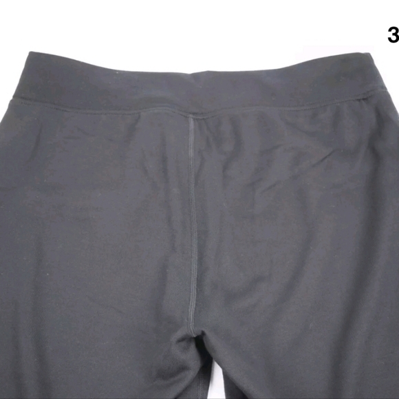 NWT Womens Nike Dri Fit Just Do It Capris 799099 032 black training pants logo M - Picture 3 of 6